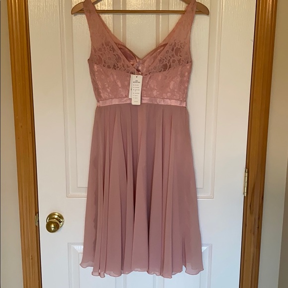 NWT chiffon bridesmaid dress -multiples available - Picture 2 of 4